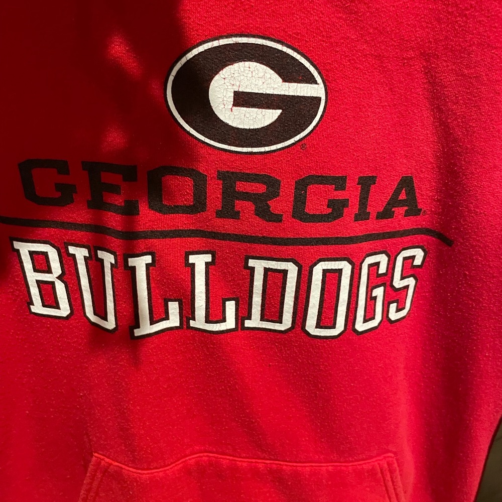 Georgia Bulldogs Sweatshirt Hoody - Picture 3 of 7